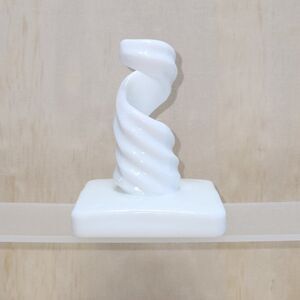 Vintage Westmoreland Milk Glass Candle Holder White 4.5" x 3.5"